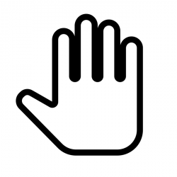 Hand by Line Icons Pro from the Noun Project